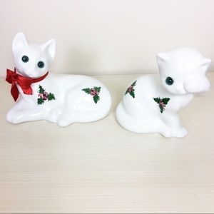 VINTAGE Alcobaca ELPA Porcelain Kittens